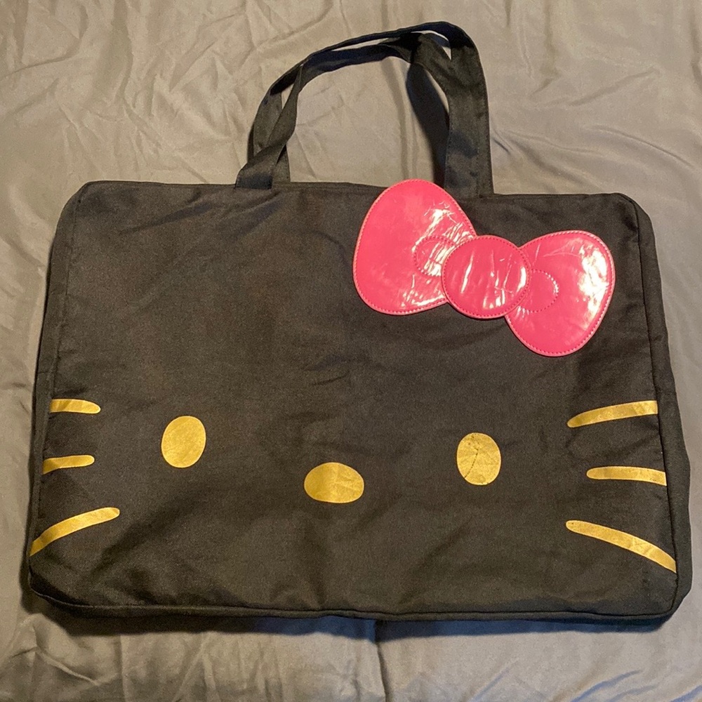 Hello Kitty large weekender duffle travel bag